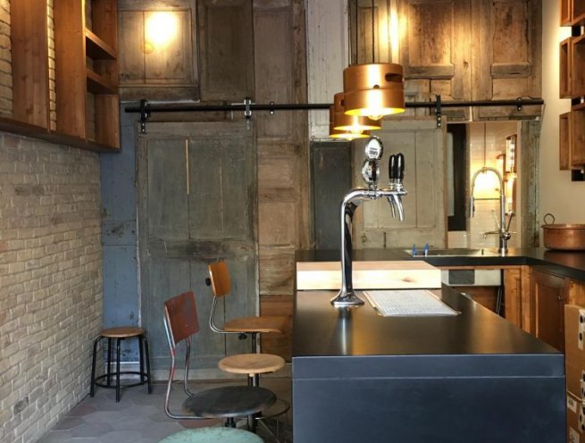 Libreria Stile Industrial